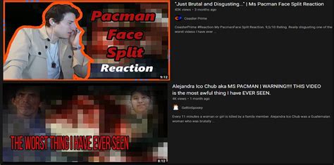 miss pacman video gore